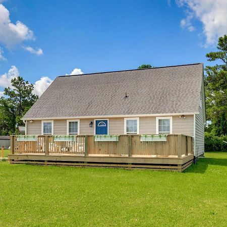 The Willowberry House With Deck And Grill! Harkers Island Экстерьер фото