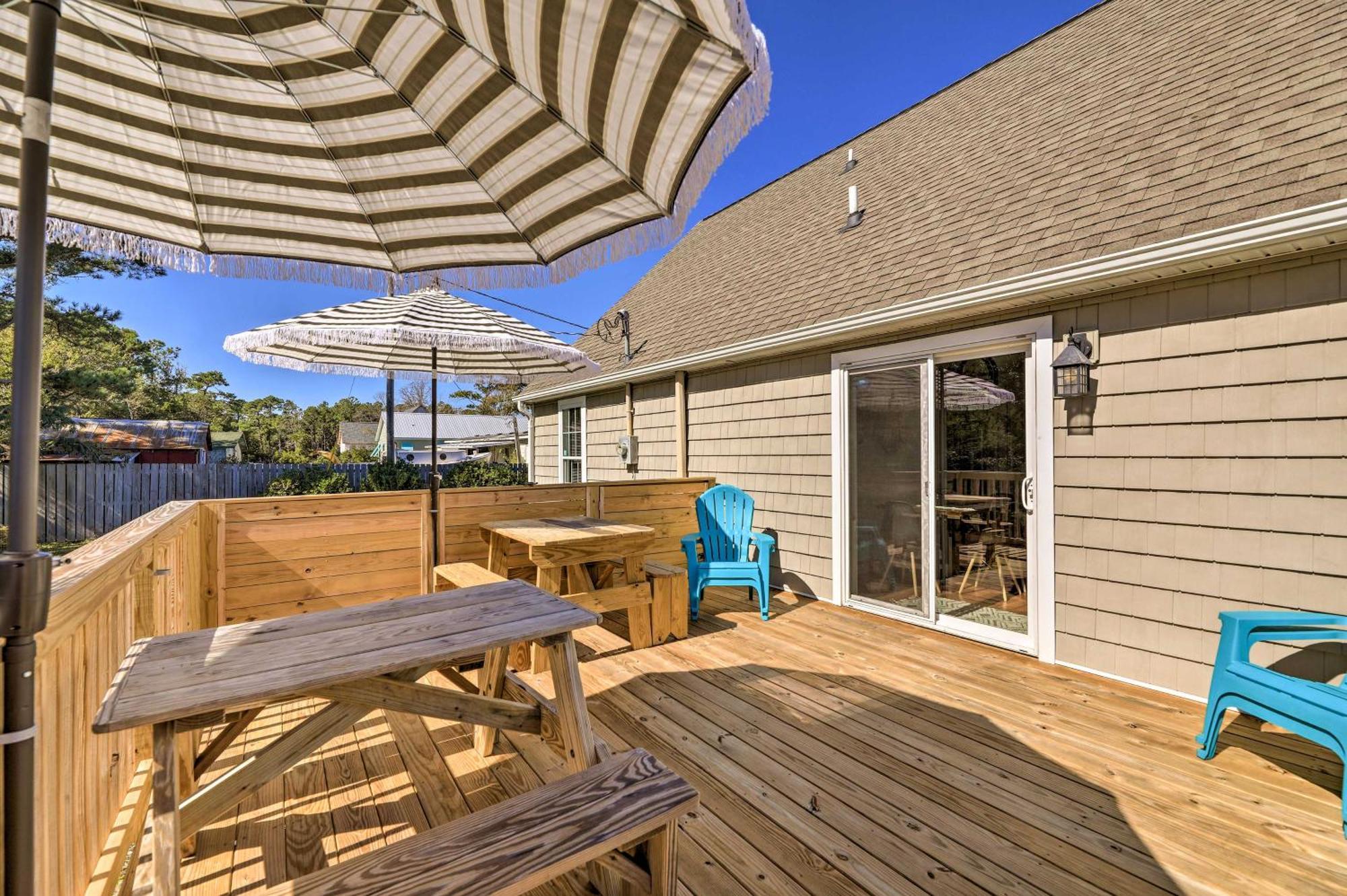 The Willowberry House With Deck And Grill! Harkers Island Экстерьер фото